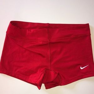 Red Nike brand new shorts